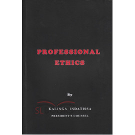 Professional Ethics by Kalinga Indatissa 
