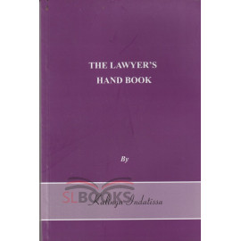 The Lawyer's Hand Book by Kalinga Indatissa