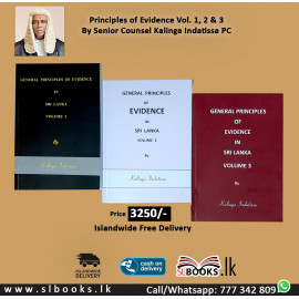 Principles of Evidence Vol. 1, 2 & 3 
