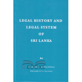 Legal History and Legal System of Sri Lanka by Kalinga Indatissa