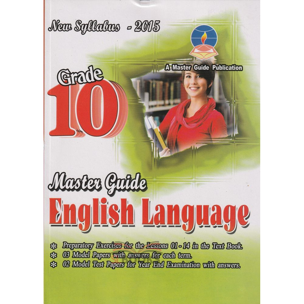 English Language - Grade 10 - 2015 New Syllabus - Master Guide