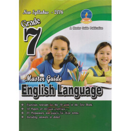 English Language - Grade 7 - 2016 New Syllabus - Master Guide