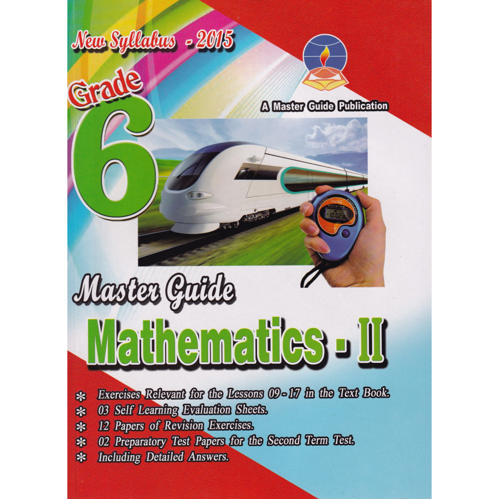 Mathematics 2 - Grade 6 - 2015 New Syllabus - Master Guide