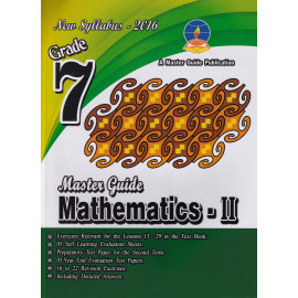 Mathematics 2 - Grade 7 - 2016 New Syllabus - Master Guide