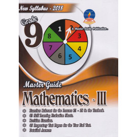 Mathematics 3 - Grade 9 - 2018 New Syllabus - Master Guide