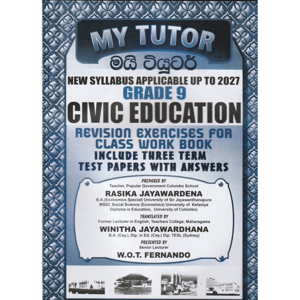 Citizenship Education ( Civics ) - Grade 9 - My Tutor