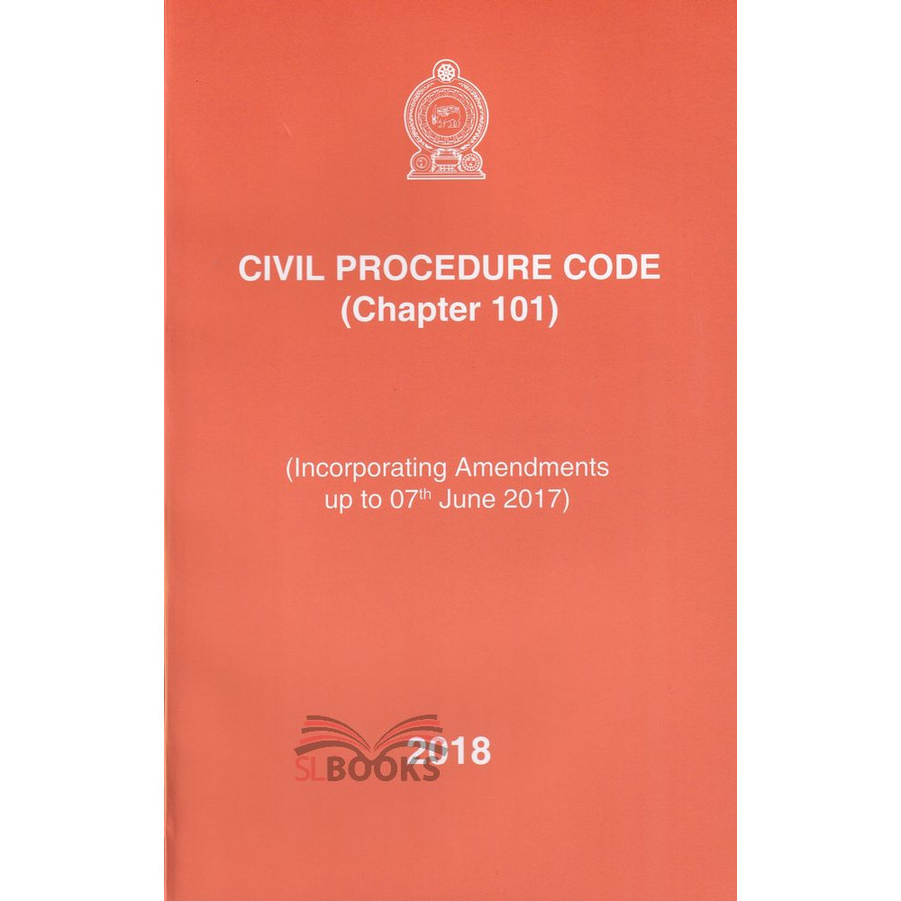 Civil Procedure Code - Chapter 101