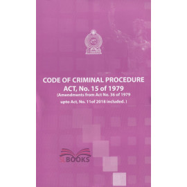 Code of Criminal Procedure ACT - No. 15 of 1979