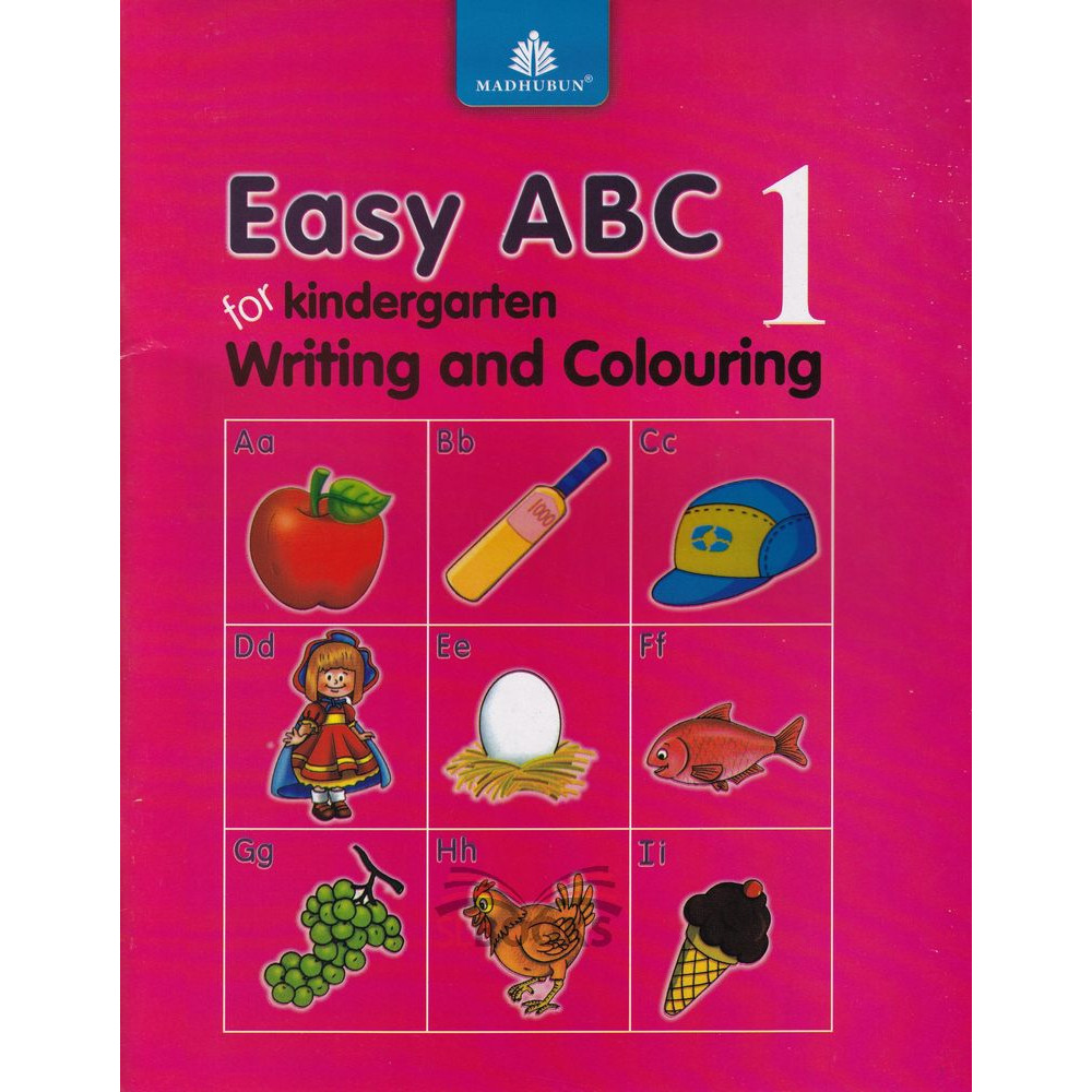 Easy ABC For Kindergarten Writing And Colouring 1