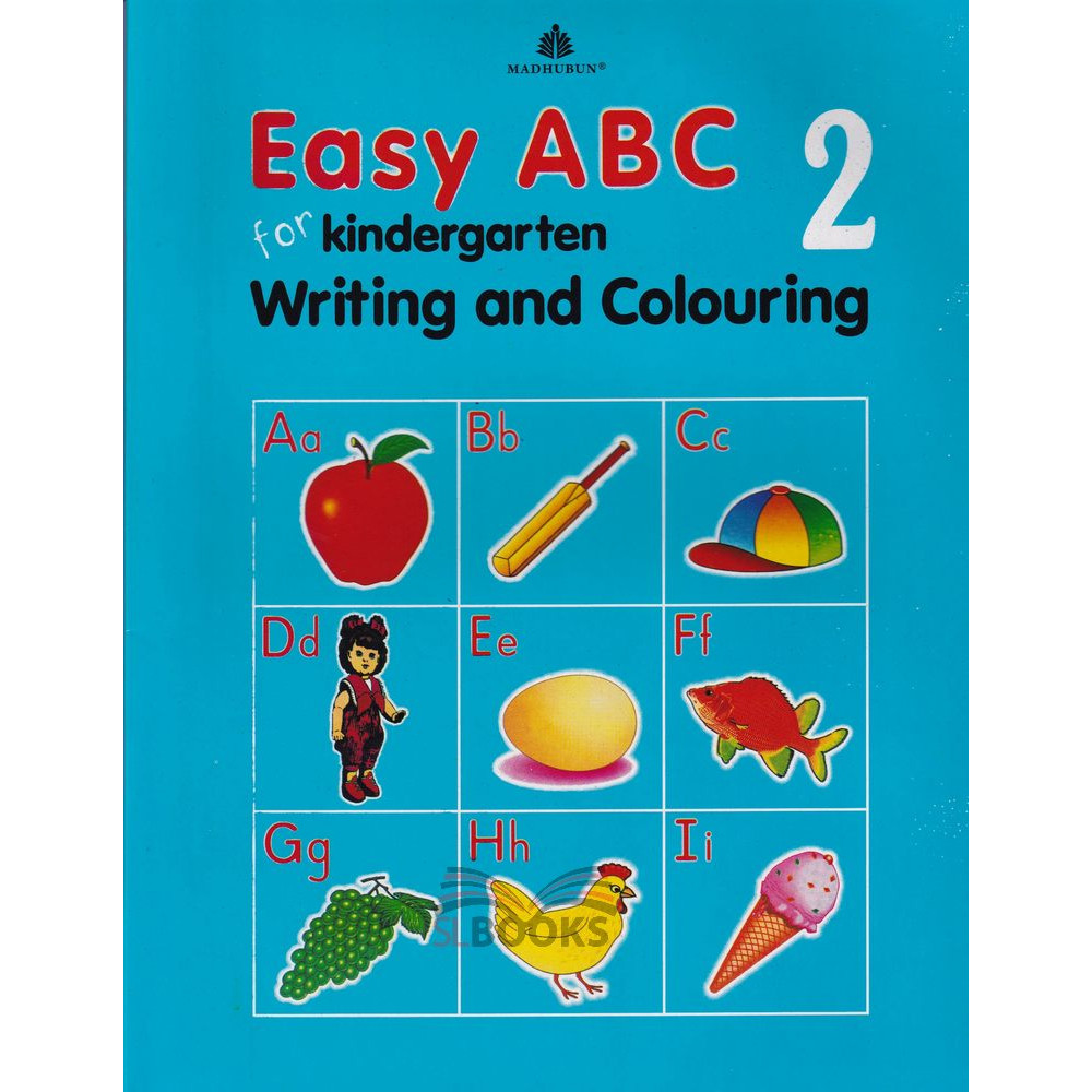 Easy ABC For Kindergarten Writing And Colouring 2