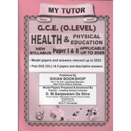 Health and Physical Education - G.C.E.(O.Level) - My Tutor