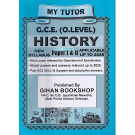 History - G.C.E.(O.Level) - My Tutor