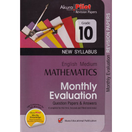Mathematics - Monthly Evaluation - New Syllabus - Grade 10 - Akura