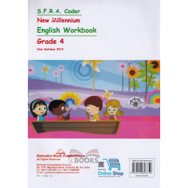 New Millennium English Workbook - Grade 4 - New Syllabus 2019 by S.F.R.A. Cader