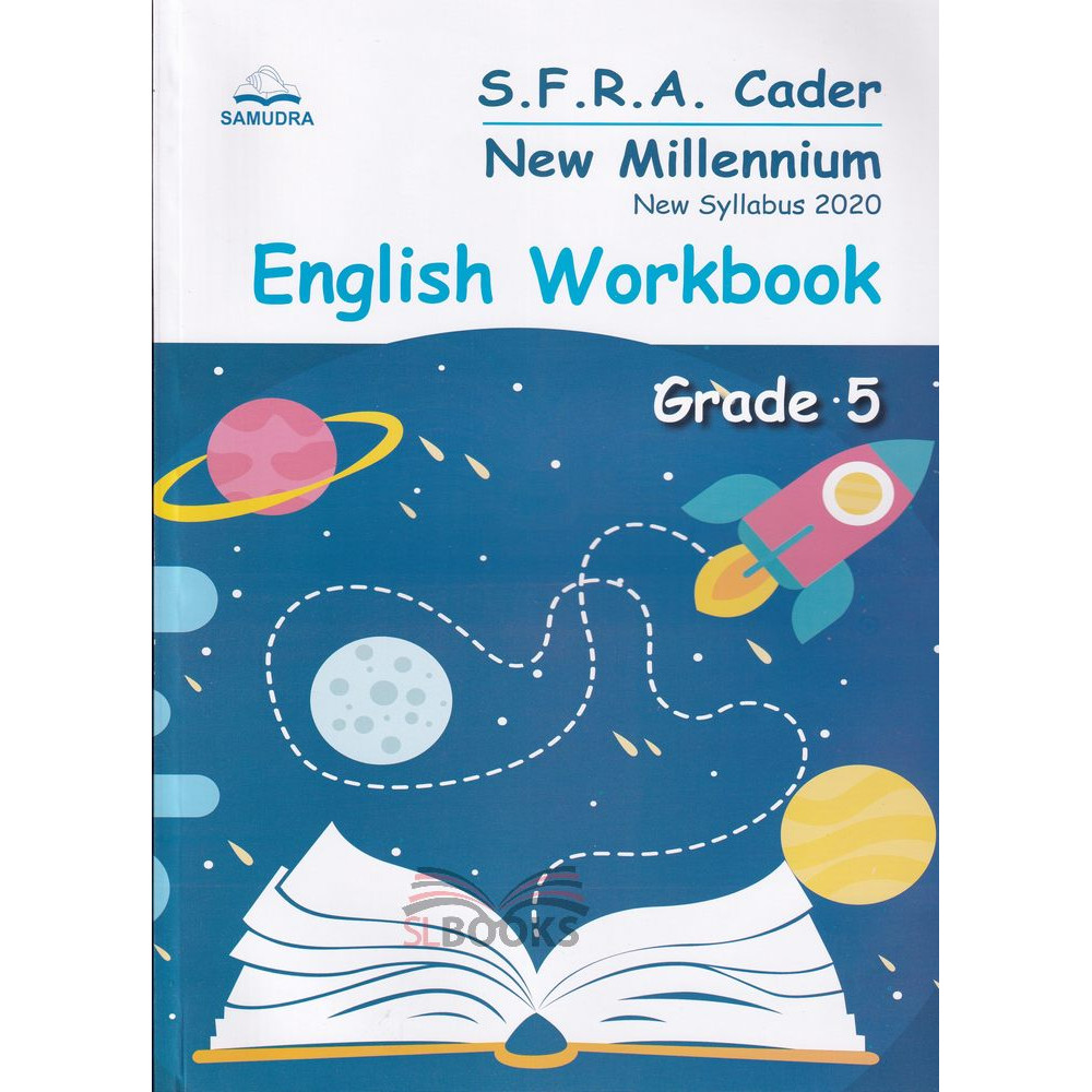 New Millennium English Workbook - Grade 5 - New Syllabus 2020 by S.F.R.A. Cader