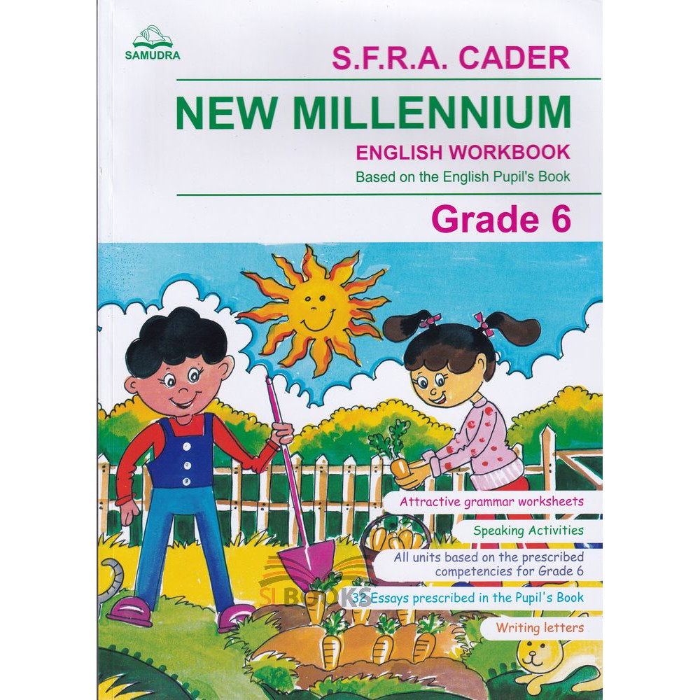 New Millennium English Workbook - Grade 6 by S.F.R.A. Cader