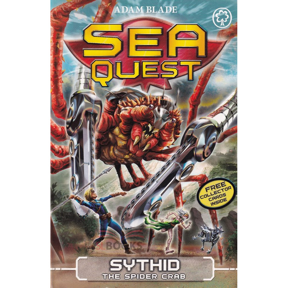 Sea Quest - Sythid the Spider Crab by Adam Blade