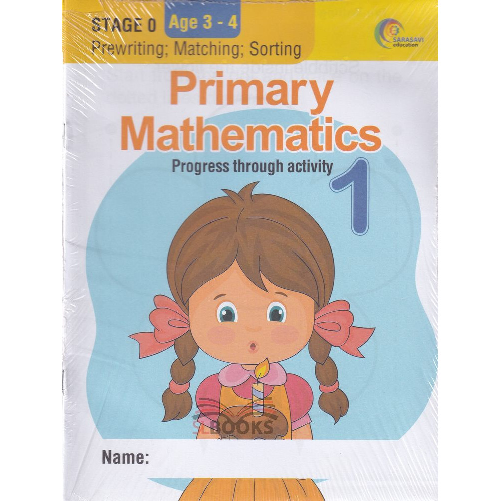 Primary Mathematics 1 - Stage 0 - Prewriting, Matching, Sorting