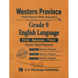 English - Past Papers With Answers - Grade 9 - Western Province - S.D. Wijethunga