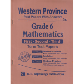 Mathematics - Past Papers With Answers - Grade 6 - Western Province - S.D. Wijethunga