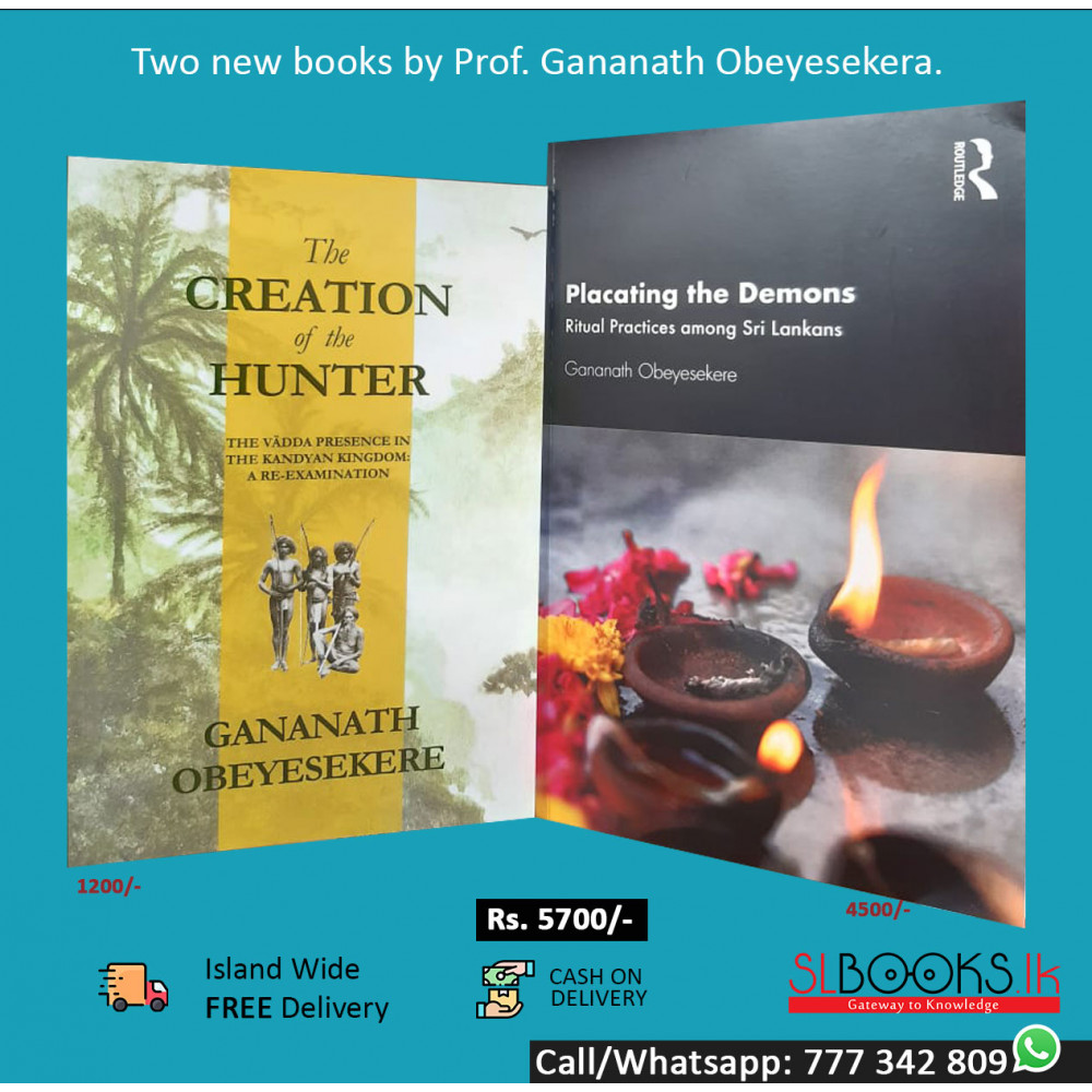 Two new books by Prof. Gananath Obeyesekera.