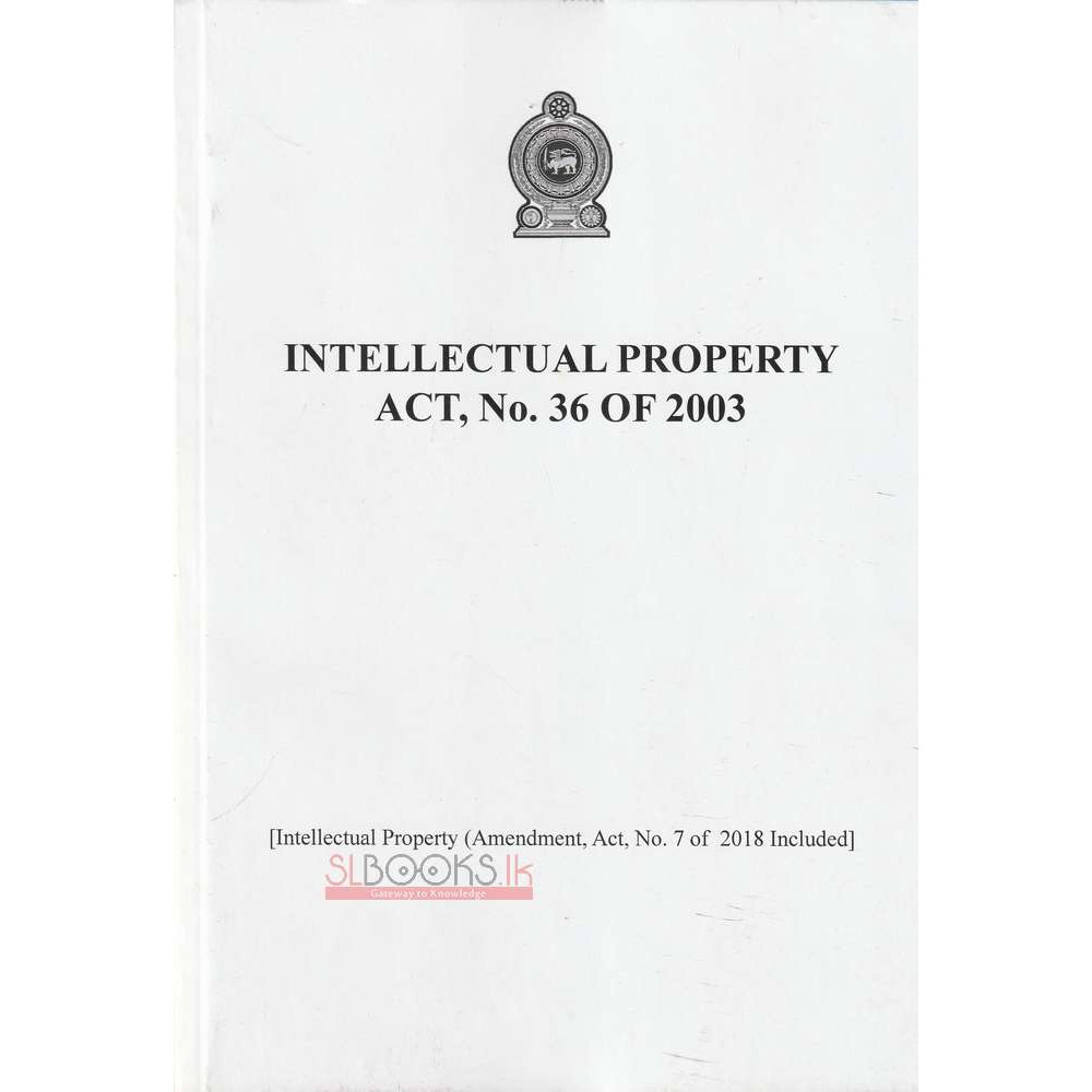 Intellectual Property Act, No 36 Of 2003