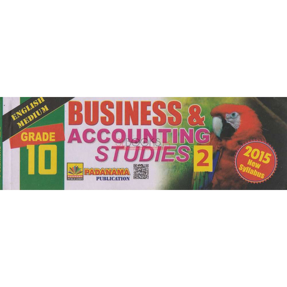 Short Note - Business And Accounting Studies - Grade - 10 - Part -2 - 2015 New Syllabus