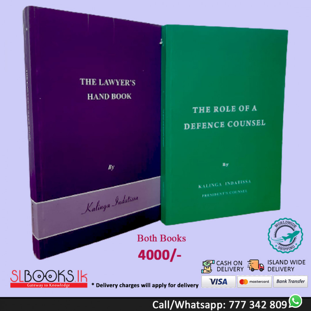 Two indispensable handbooks for young and emerging legal practitioners By Kalinga Indatissa President’s Counsel