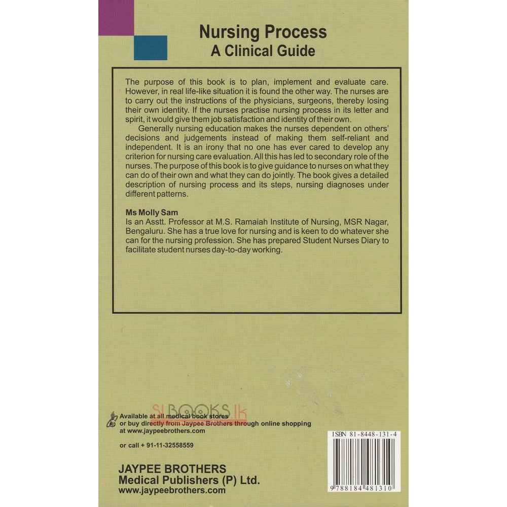 Nursing Process: MOLLY SAM: 9788184481310: Books 