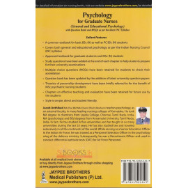Psychology For Graduate Nurses - 5th Edition by Jacob Anthikad