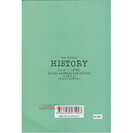 History - New Syllabus - G.C.E. O/Level Model Answers For Grades 10 And 11 by Ayana De Zoysa