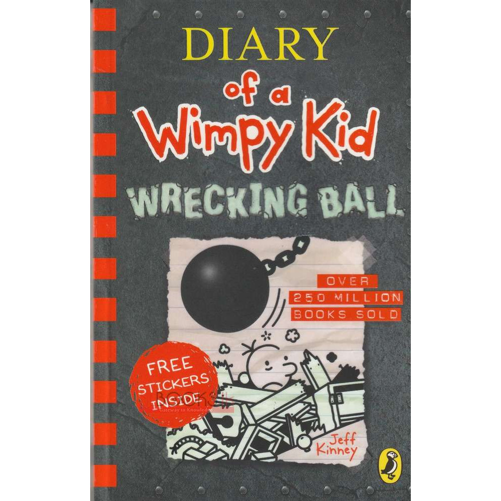 Dairy Of A Wimpy Kid - Wrecking Ball by Jeff Kinney