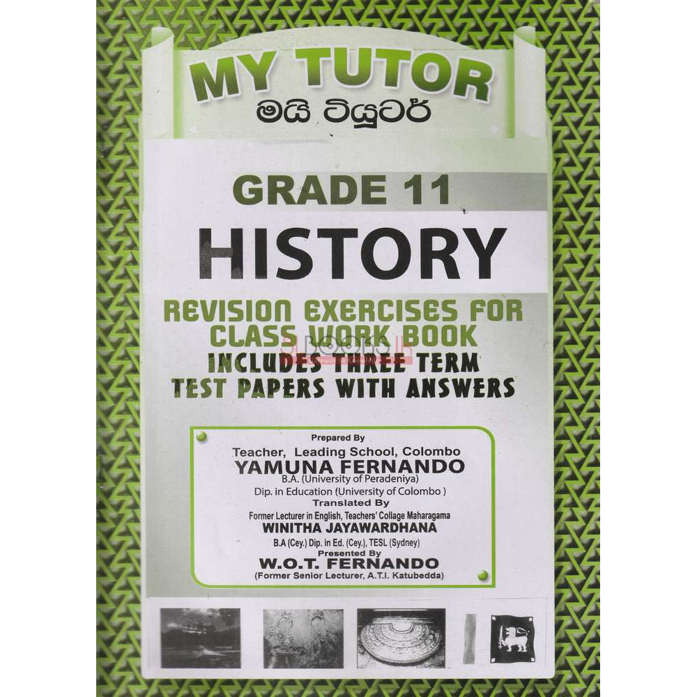 History - Grade 11 - My Tutor by W.O.T. Fernandoo
