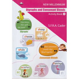 New Millennium - Digraphs And Consonant Blends - Activity Book 4 by  S.F.R.A. Cader